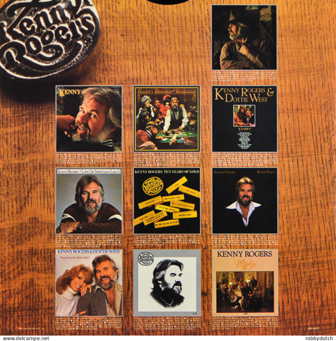 * LP *  KENNY ROGERS - GREATEST HITS (USA 1980 EX-) - Country & Folk