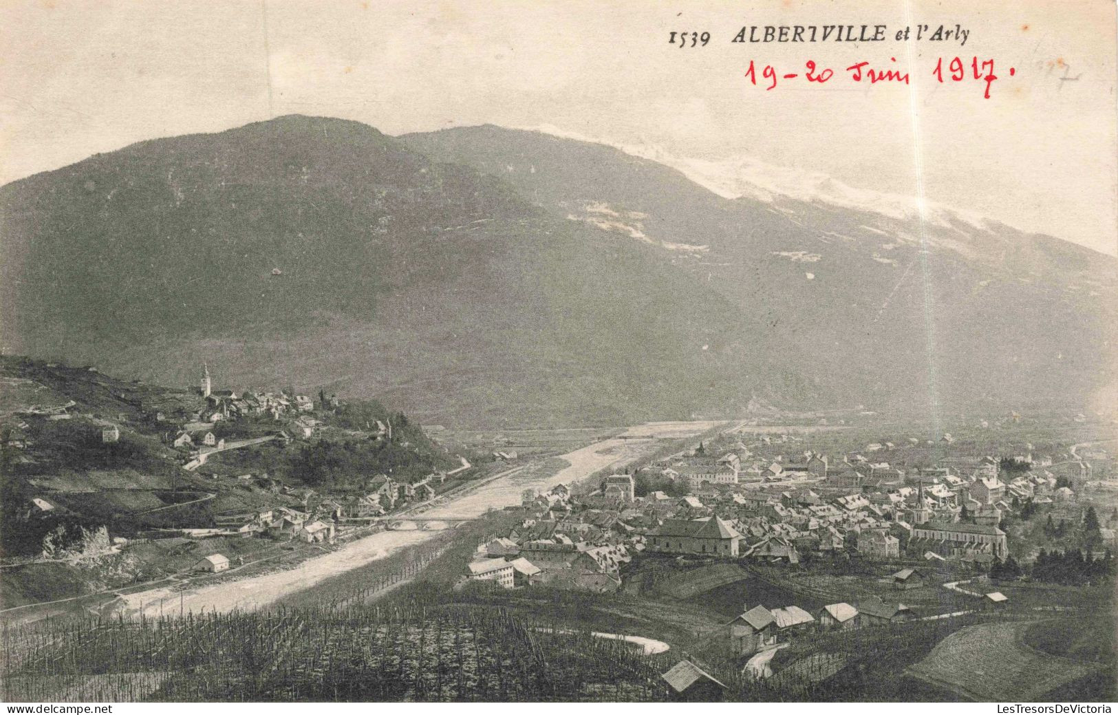 FRANCE - Albertville Et L'Arly  - Carte Postale Ancienne - Albertville