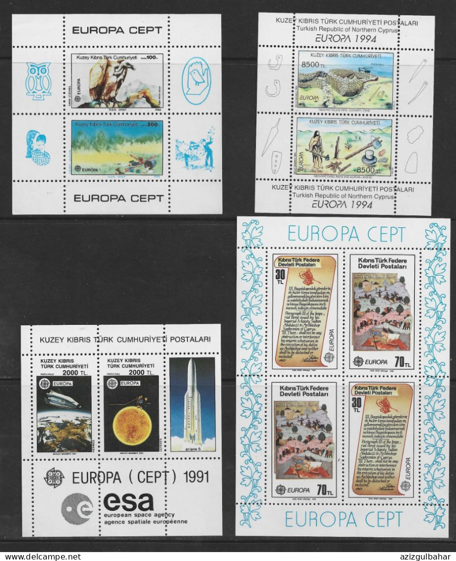 EUROPA -  TURKISH CYPRUS STAMPS - BLOCK - Collections