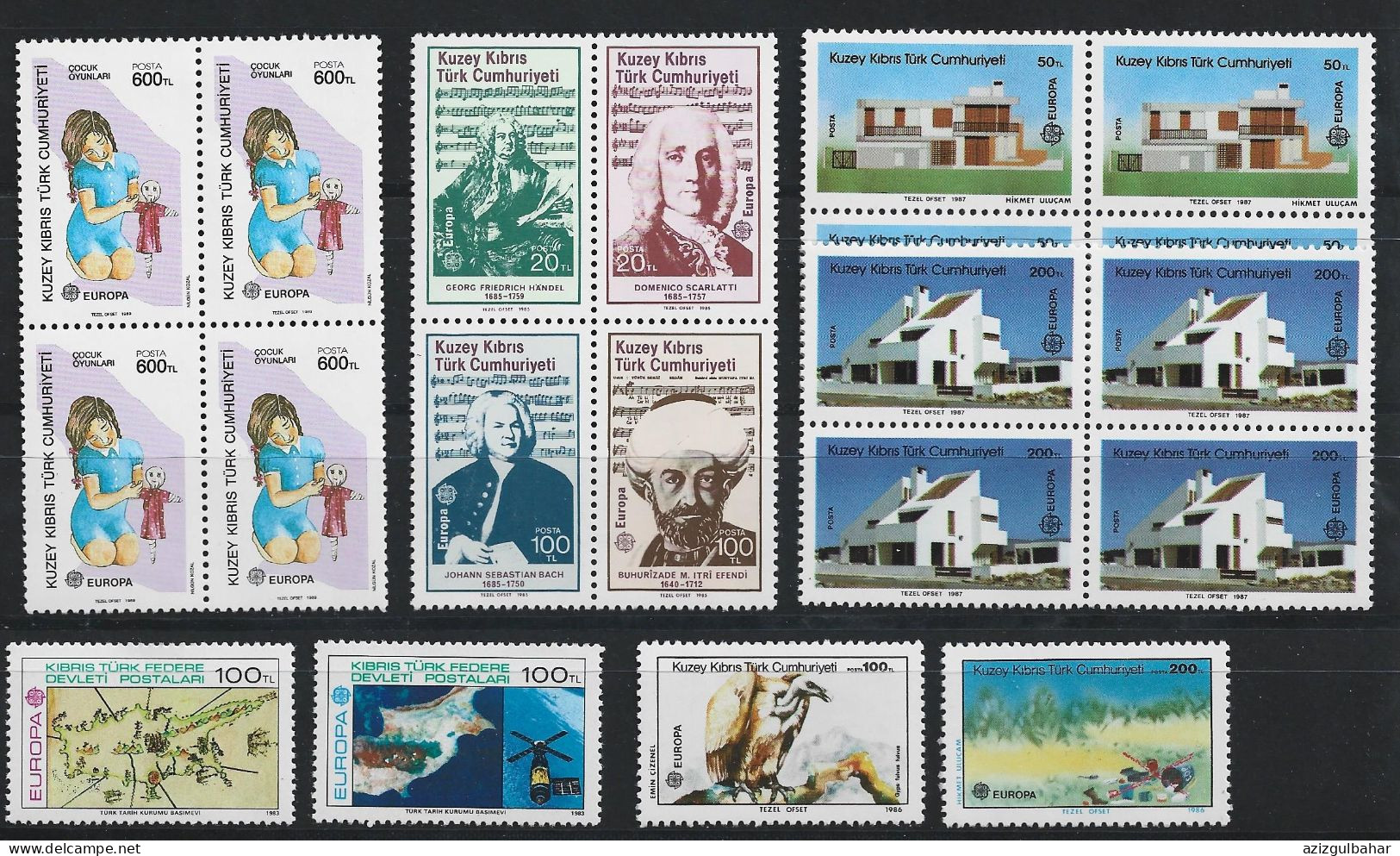 EUROPA -  TURKISH CYPRUS STAMPS - STAMPS - Collections