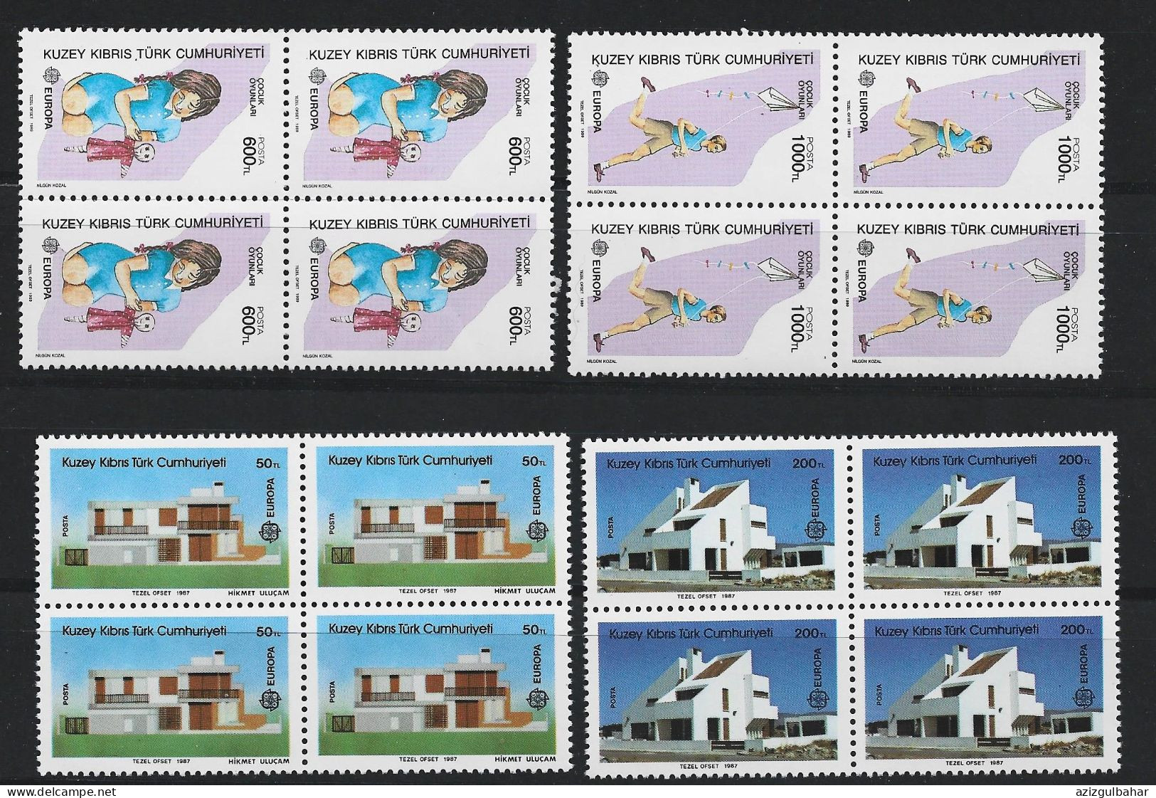 EUROPA -  TURKISH CYPRUS STAMPS - STAMPS - Collezioni