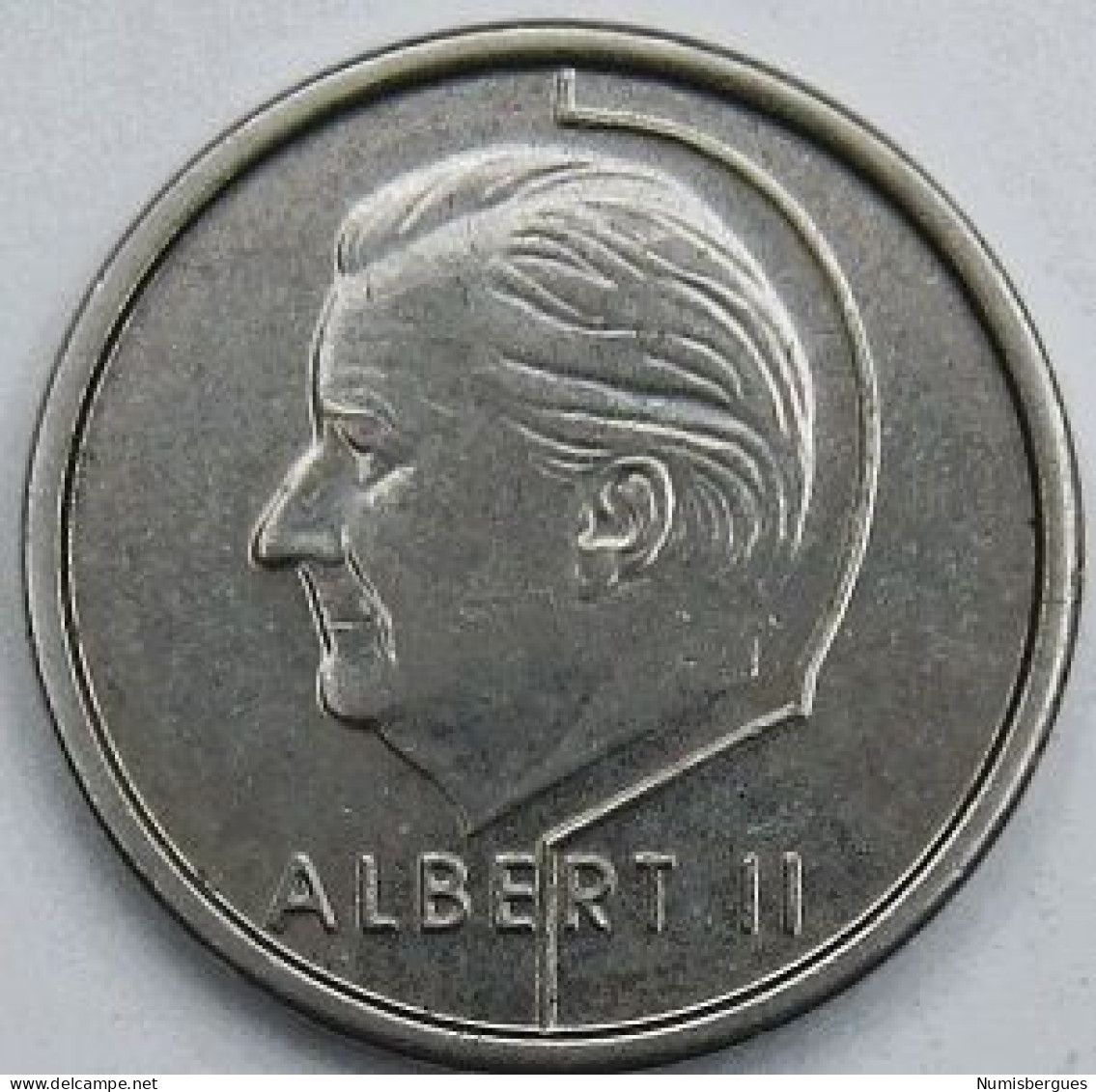 Pièce De Monnaie 1 Franc 1998   Version Belgie - 1 Franc