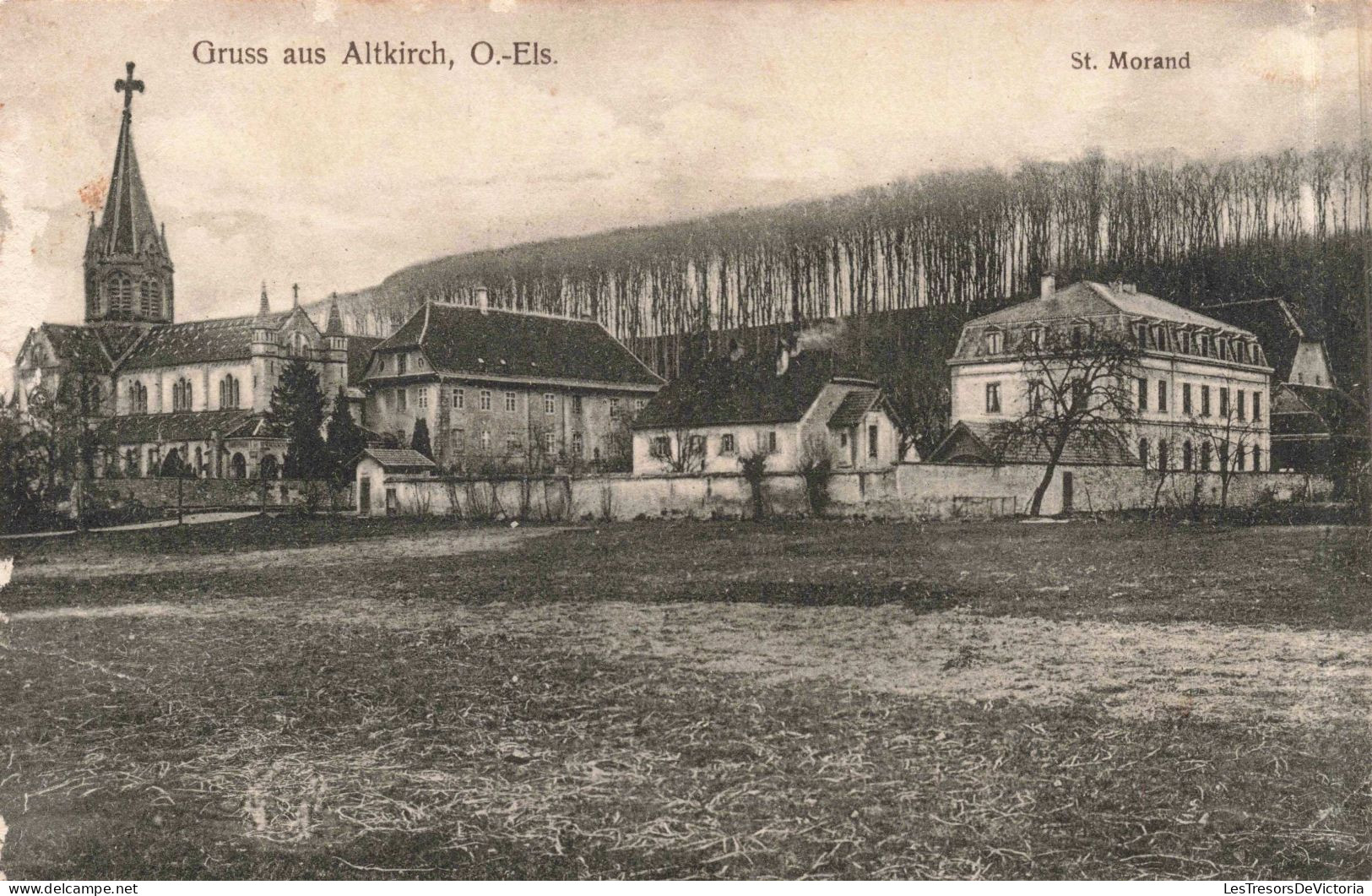 France - Gruss Aus Altkirch - St Morand - Carte Postale Ancienne - Altkirch