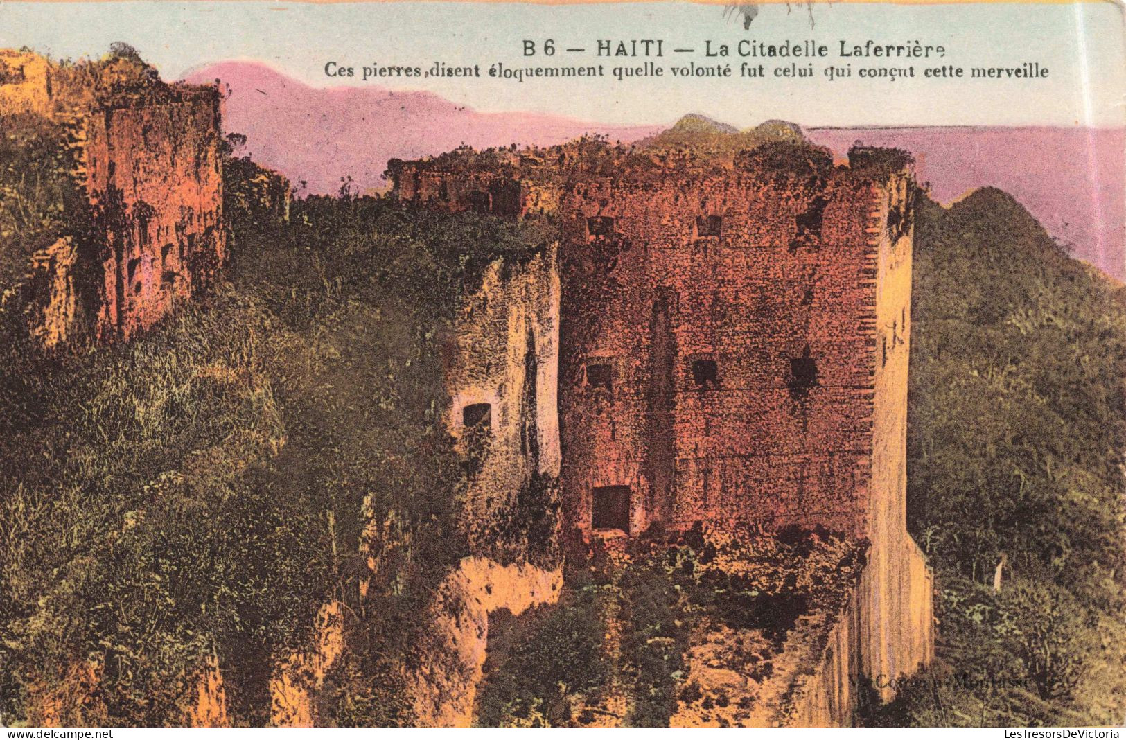 CARAÏBE - Haïti - La Citadelle Laferrière - Colorisé - Carte Postale Ancienne - Andere & Zonder Classificatie