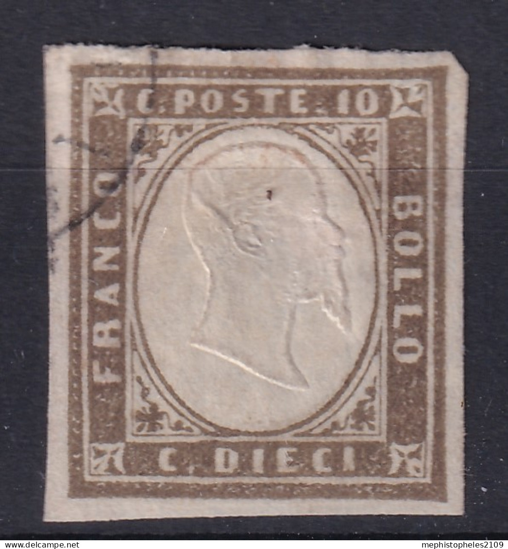 SARDINIA 1860 - Canceled - Sc#11f - Sardinien