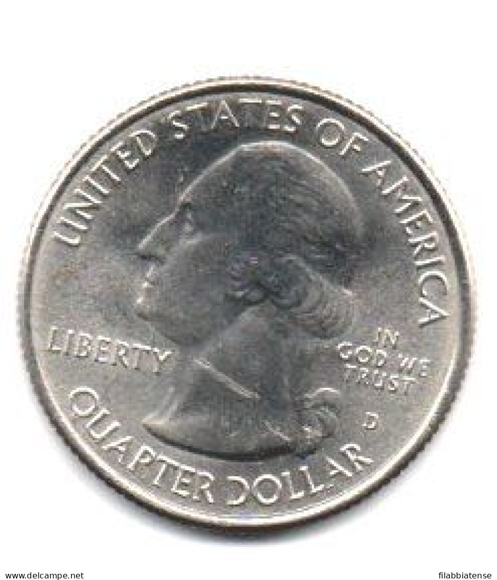 2013 - Stati Uniti 25 Cents - Quarter Great Basin   D     ------ - 2010-...: National Parks