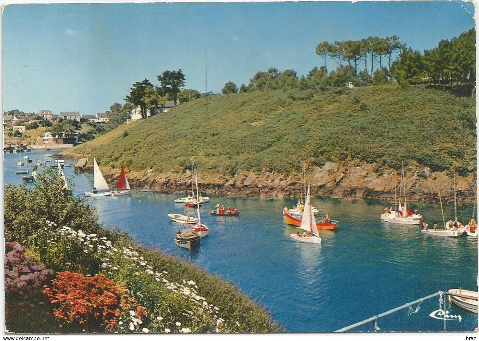 CPM Moelan Sur Mer école De Voile De Brigneau - Moëlan-sur-Mer