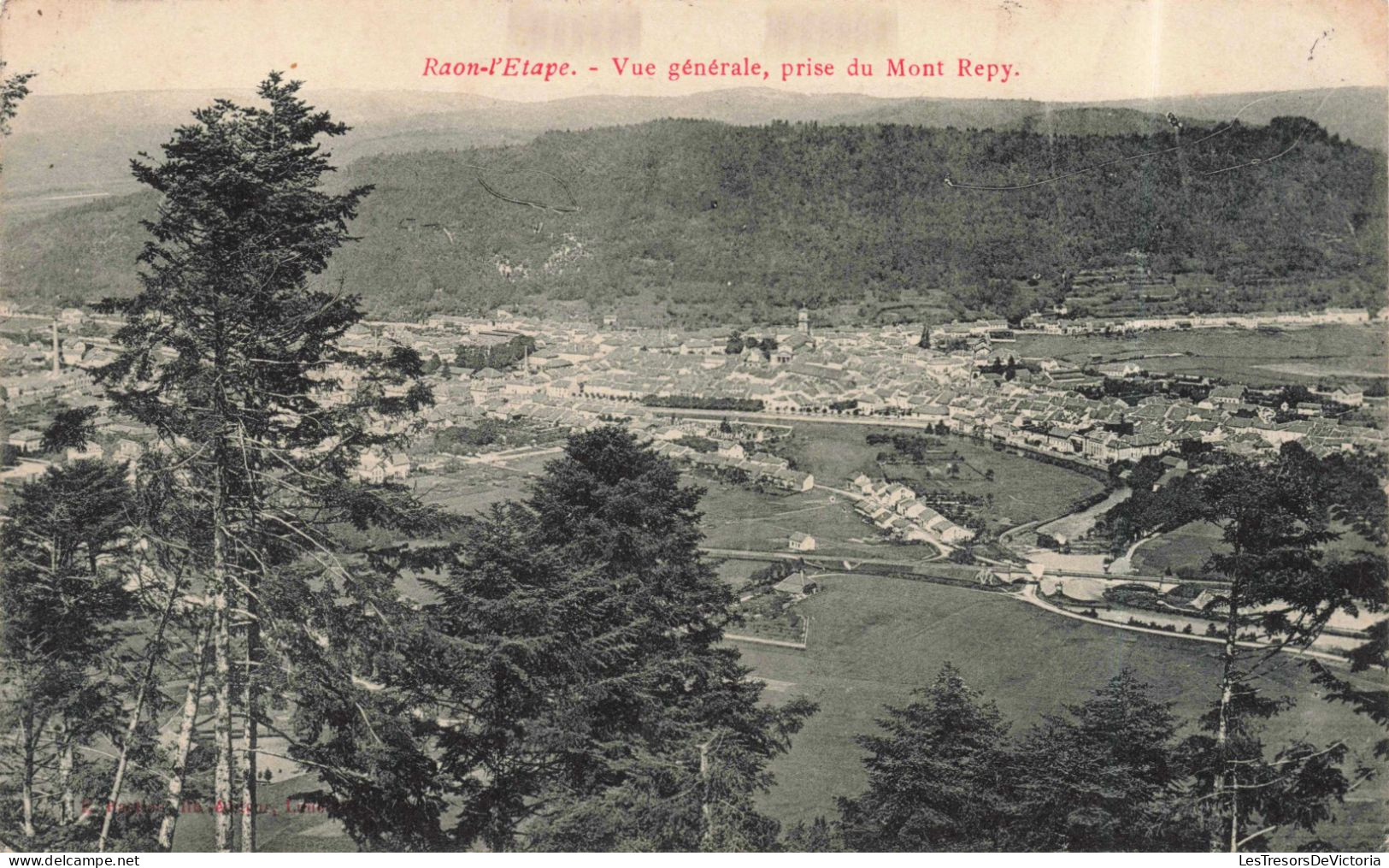 FRANCE - Saint Die - Raon L'Etape - Vue Générale Du Mont Repy - Carte Postale Ancienne - Saint Die