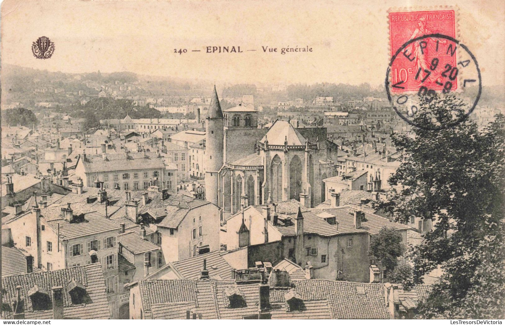 FRANCE - Epinal - Vue Générale - Carte Postale Ancienne - Epinal