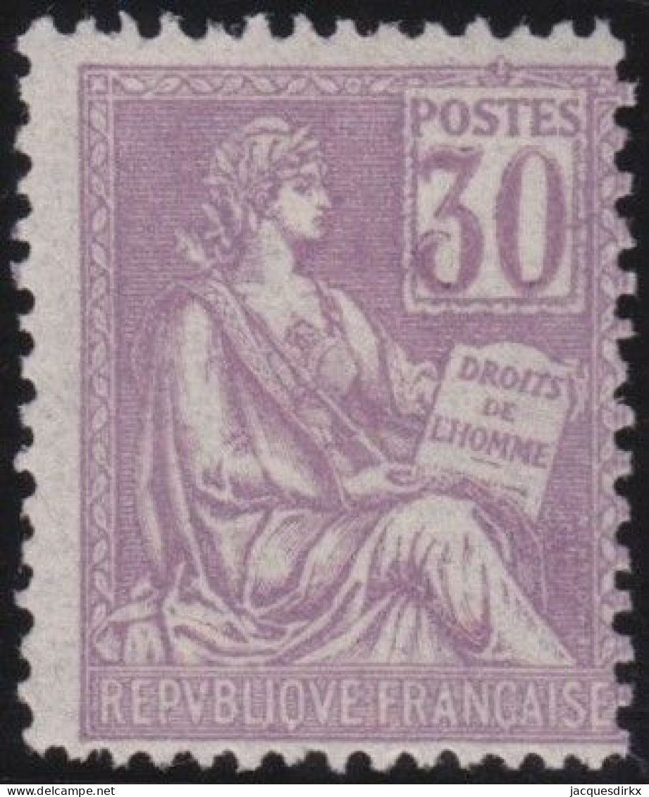 France  .  Y&T   .   115  (2 Scans)      .   **    .    Neuf Avec Gomme D'origine Et SANS Charnière - 1900-02 Mouchon