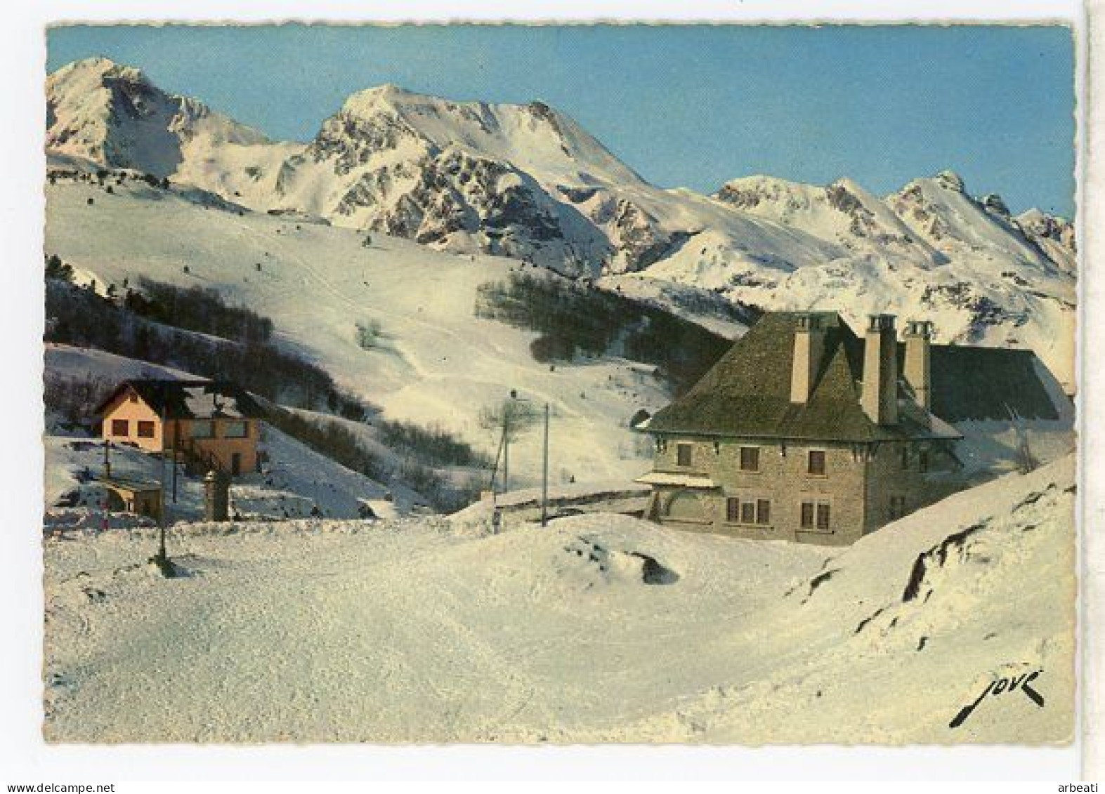 64 COL Du SOMPORT ++ Le Café-Relais Et Le Téléski ++ - Col Du Somport