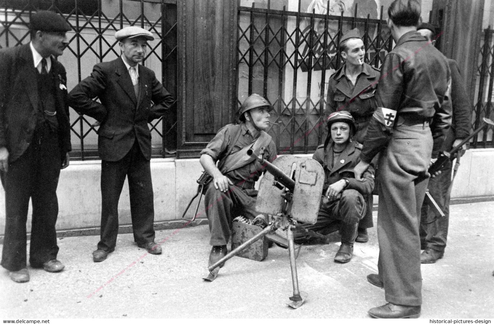 #France1944#liberation# LIBERATION DE LYON - 1939-45