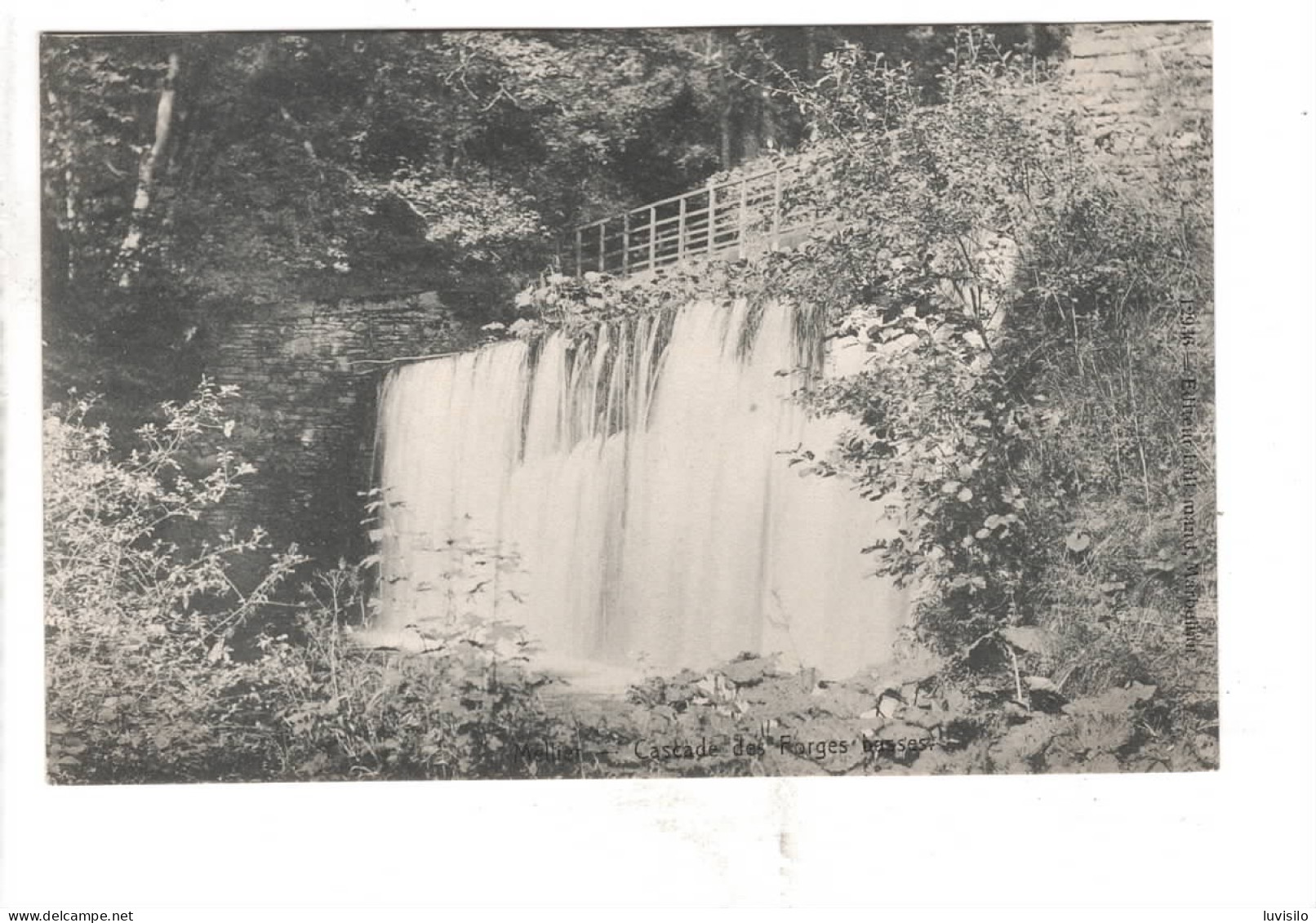 Mellier Cascade Des Forges Basses. - Leglise