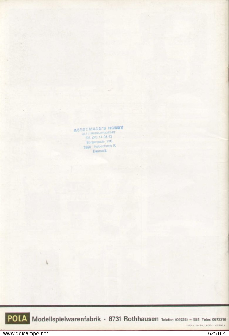 Catalogue POLA 1973/74 MODELLBAUSAETZE HO 1/87 - N 1/160 Spur - Deutsch