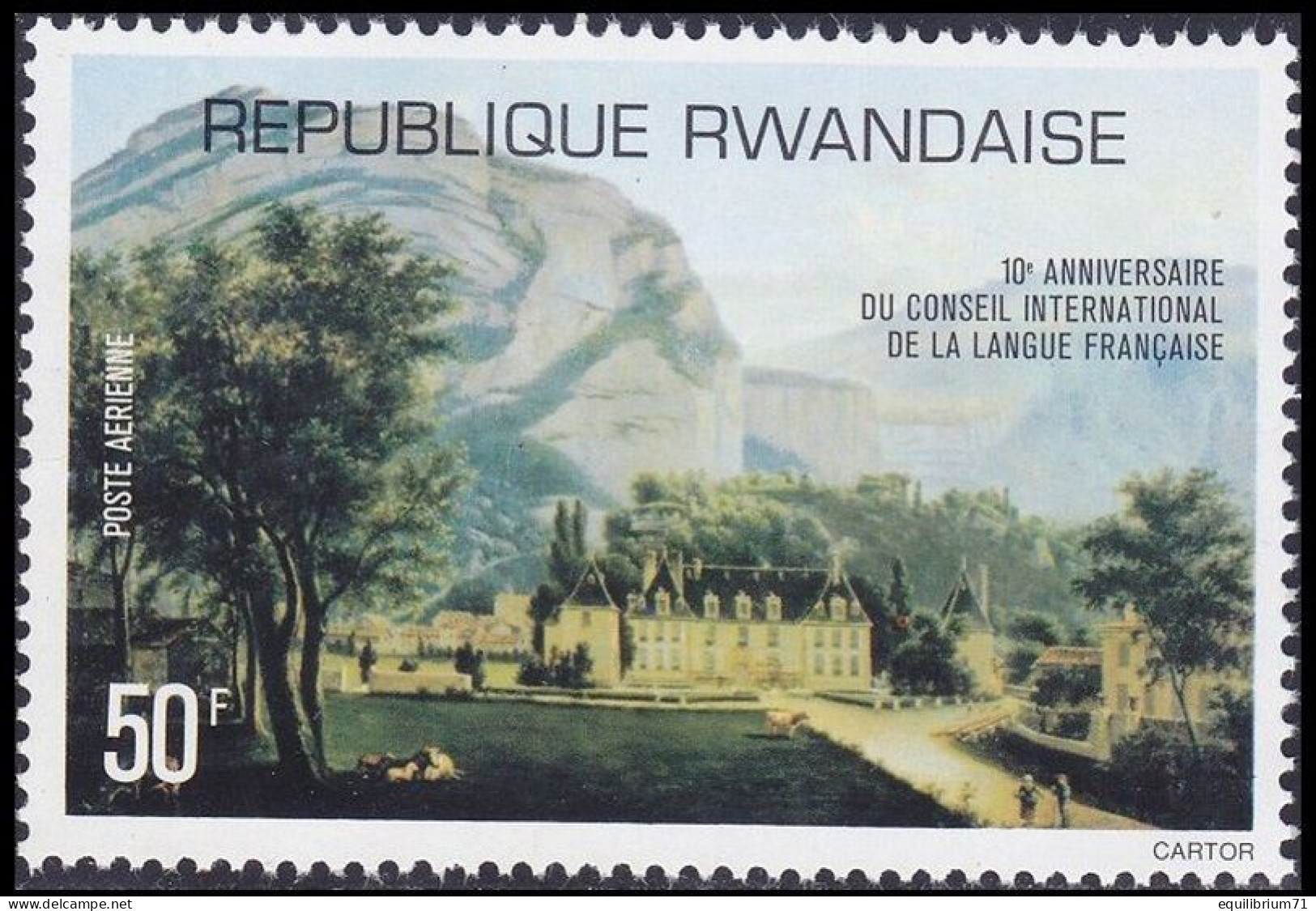 PA 11** - Anniv Du Conseil International De La Langues Française / Verjaardag Van De Internationale Raad Van Franse Taal - Unused Stamps