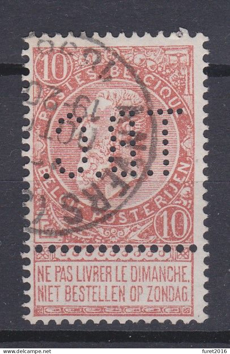 N° 57 Perfore T . B . C . - 1863-09