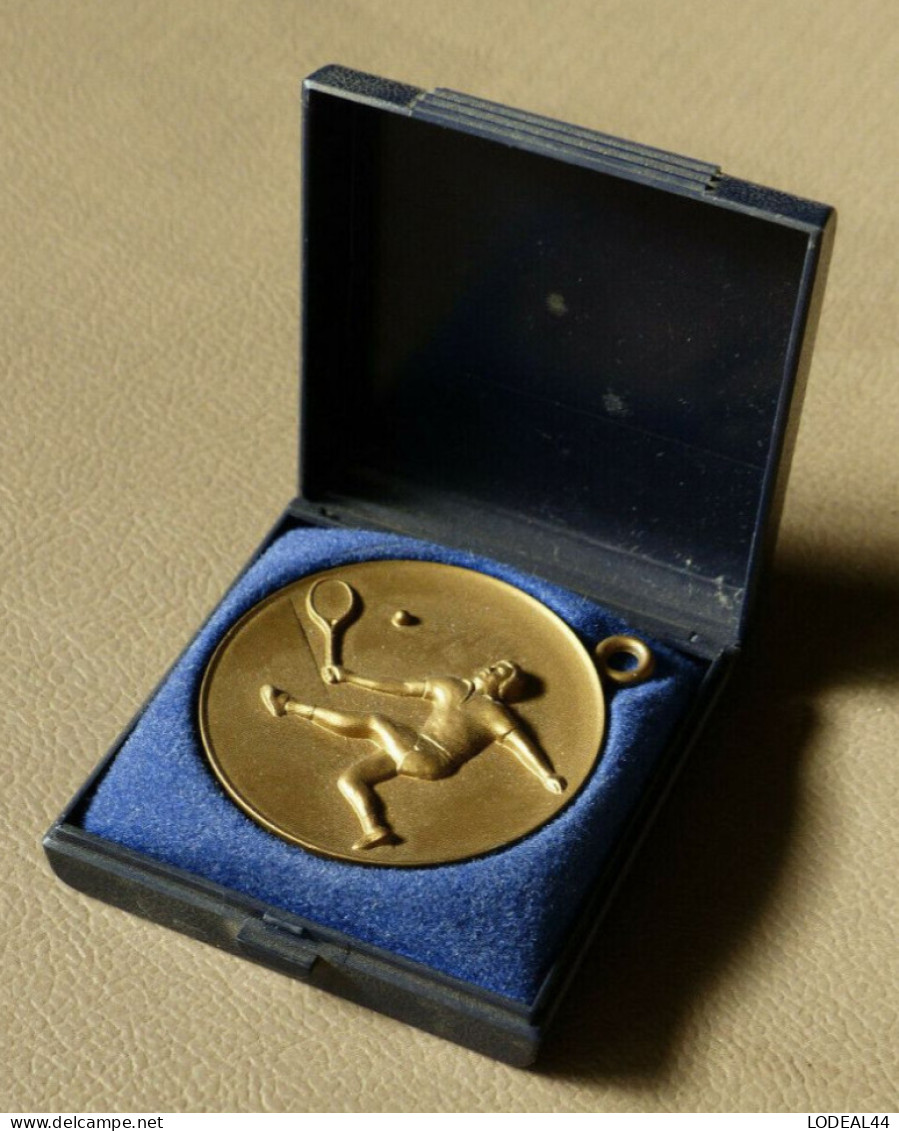 Médaille Sport Tennis Berlin 1981 - Sonstige & Ohne Zuordnung