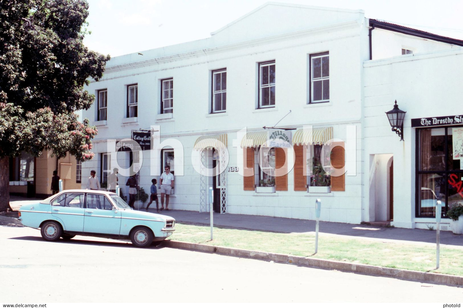 2 SLIDES SET 70s FORD ESCORT MK II GRAHAMSTOWN SOUTH AFRICA AFRIQUE 35mm DIAPOSITIVE SLIDE NO PHOTO FOTO NB2742 - Diapositives