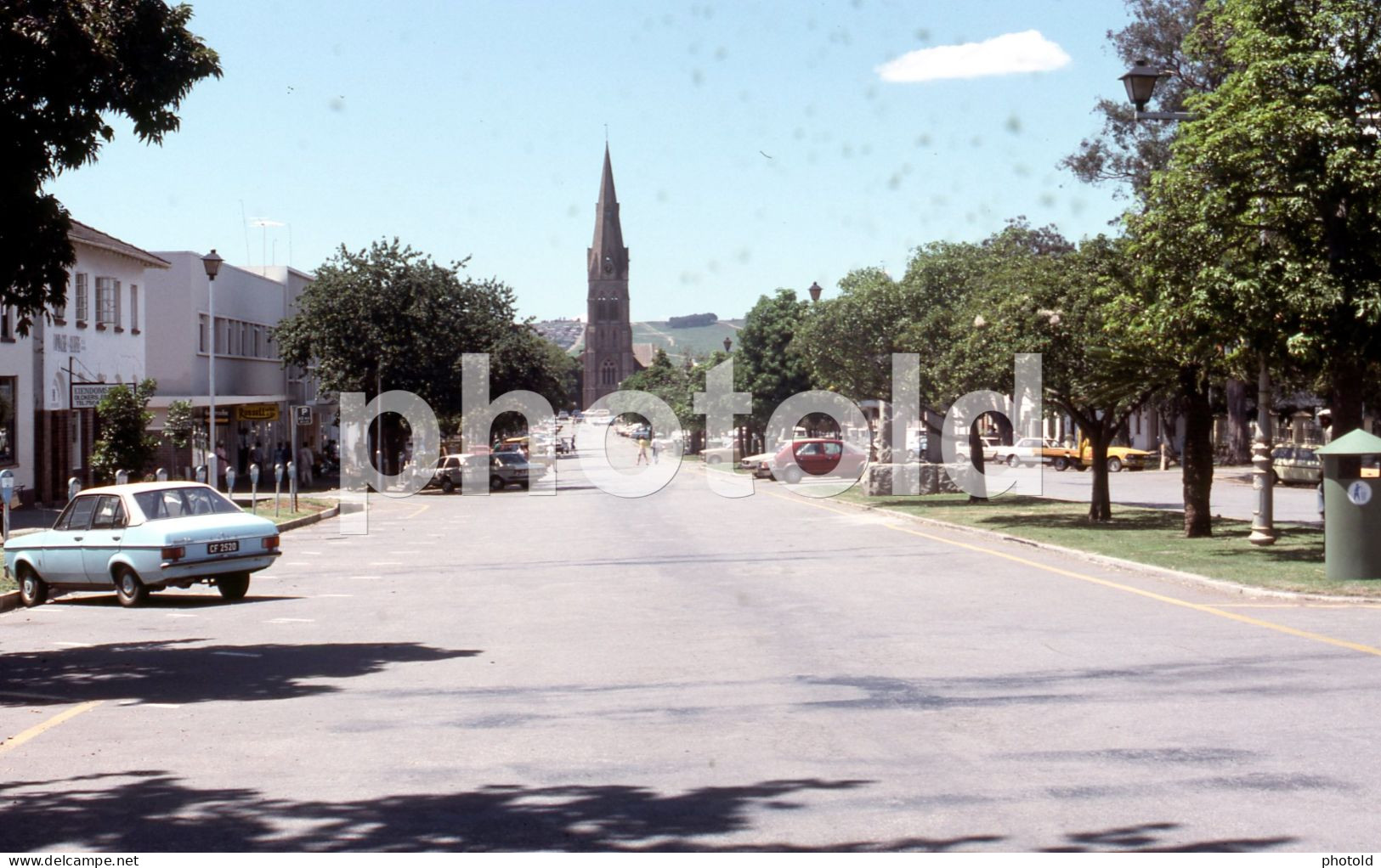 2 SLIDES SET 70s FORD ESCORT MK II GRAHAMSTOWN SOUTH AFRICA AFRIQUE 35mm DIAPOSITIVE SLIDE NO PHOTO FOTO NB2742 - Diapositives