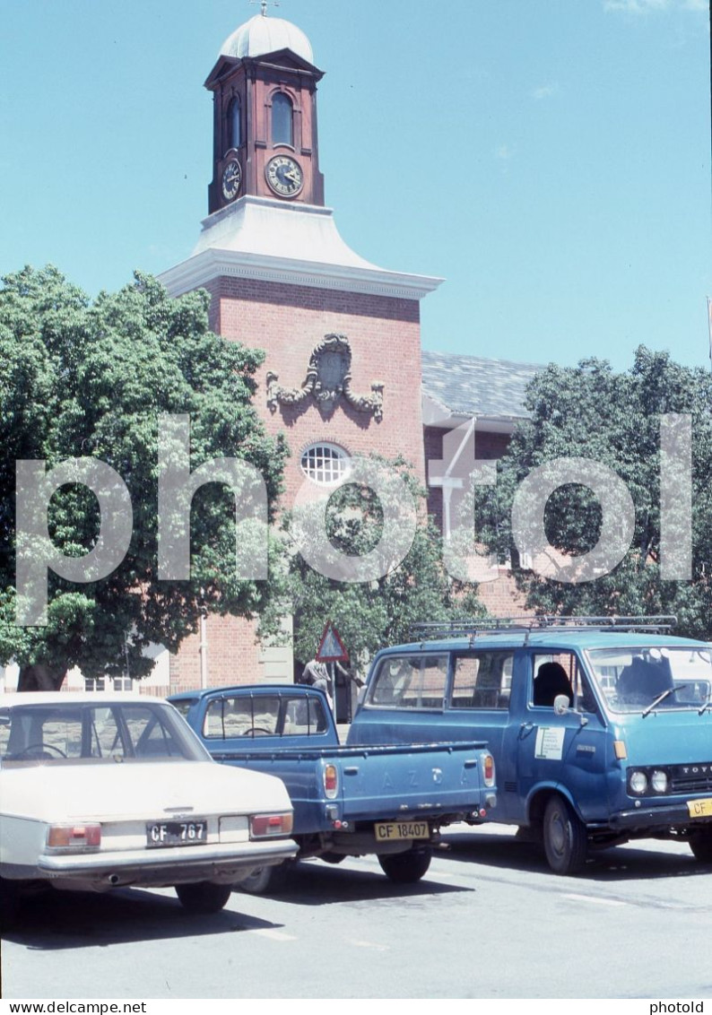 3 SLIDES SET 70s CARS GRAHAMSTOWN SOUTH AFRICA AFRIQUE 35mm DIAPOSITIVE SLIDE NO PHOTO FOTO NB2744 - Diapositives