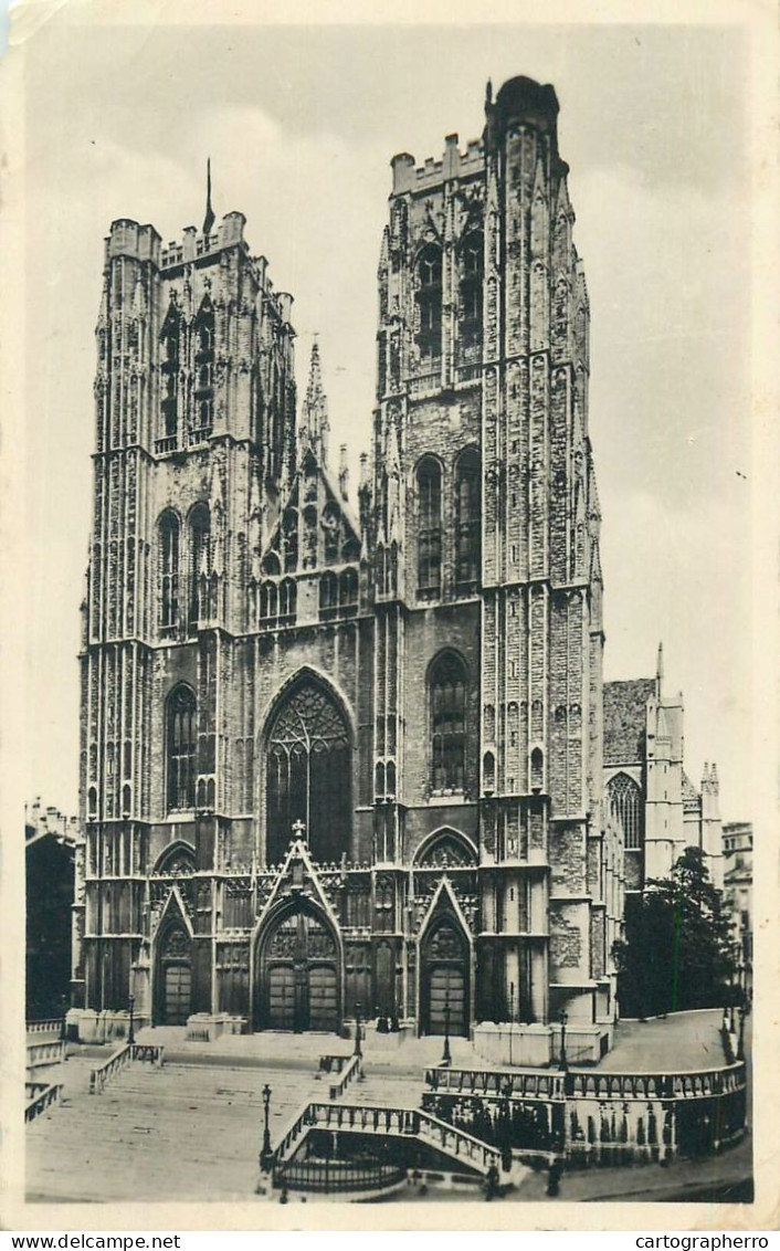 Cathedral Of Saint Michael And Saint Gudula Belgium - Eglises Et Cathédrales