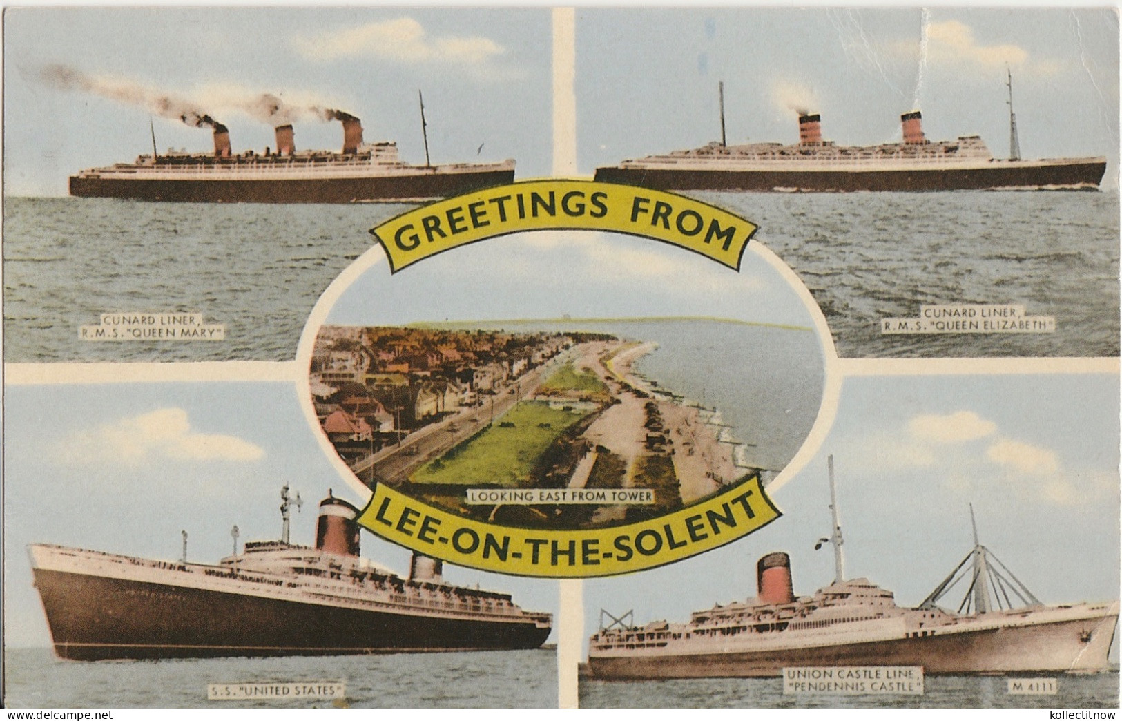 GREETINGS FROM - LEE ON SOLENT - FAMOUS SHIPS - Portsmouth