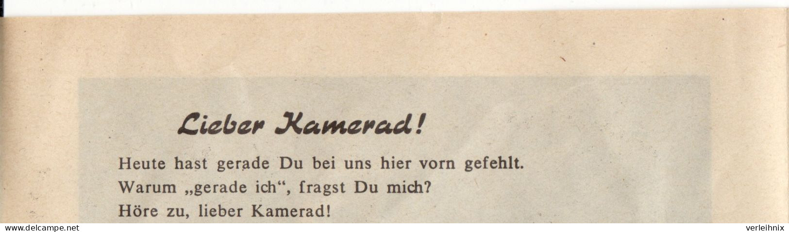 Gerade Du! Deckblatt Des Waffen-SS Rekrutierungshefts Als Freiwilliger Zur Waffen-SS - 1939-45