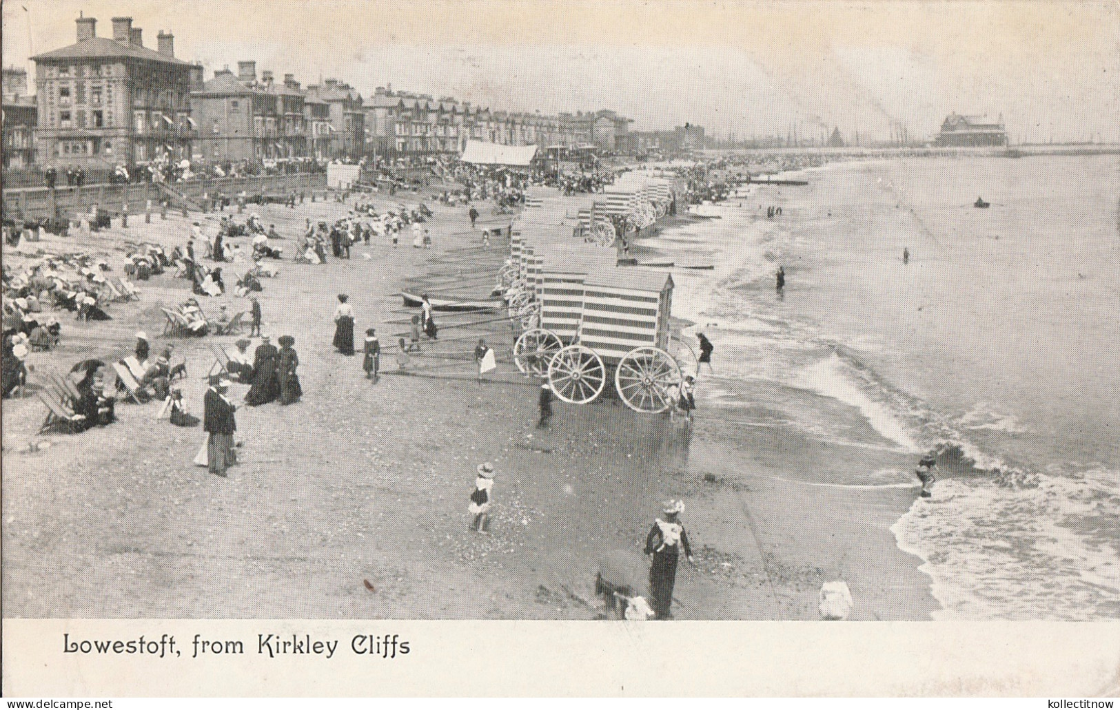 LOWESTOFT FROM KIRKLEY CLIFFS - 1904 - Lowestoft