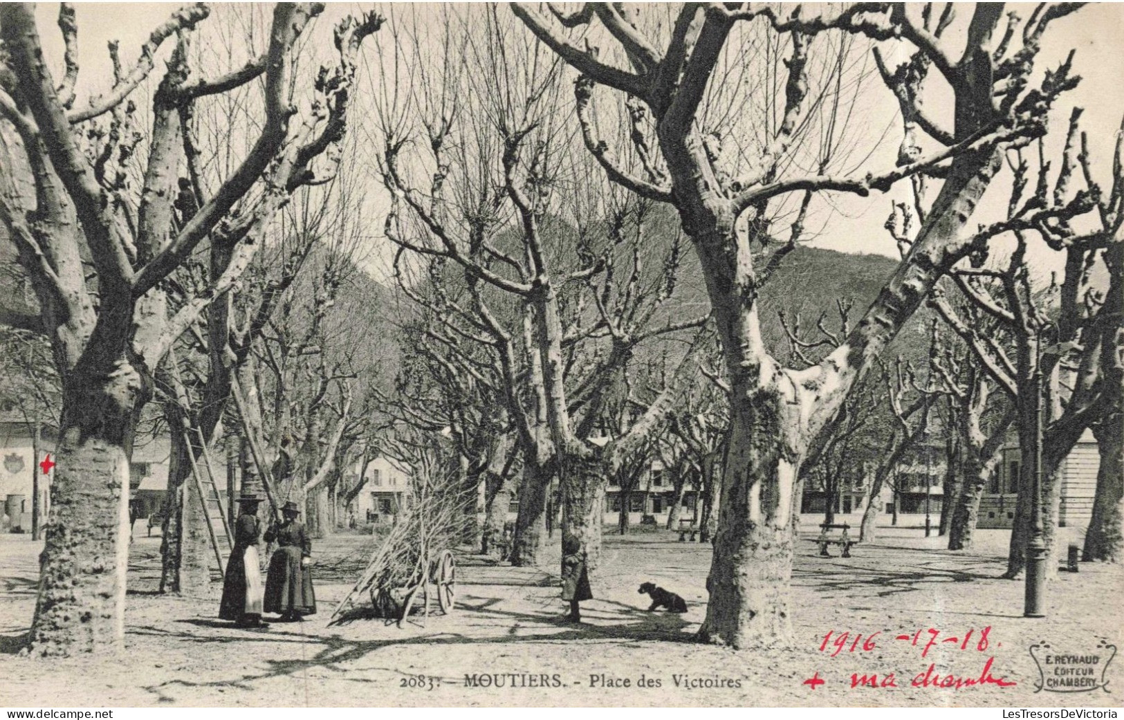 FRANCE - Moutiers - Place Des Victoires - Carte Postale Ancienne - Moutiers