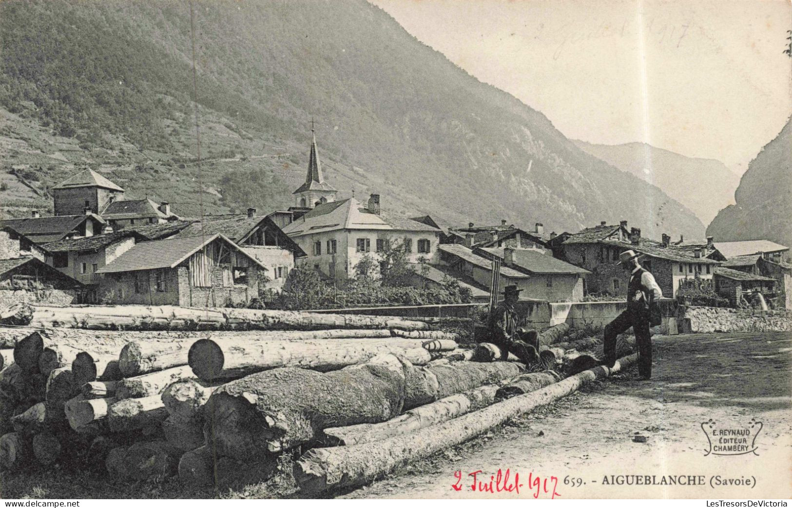 FRANCE - Albertville - Aigueblanche - Carte Postale Ancienne - Albertville