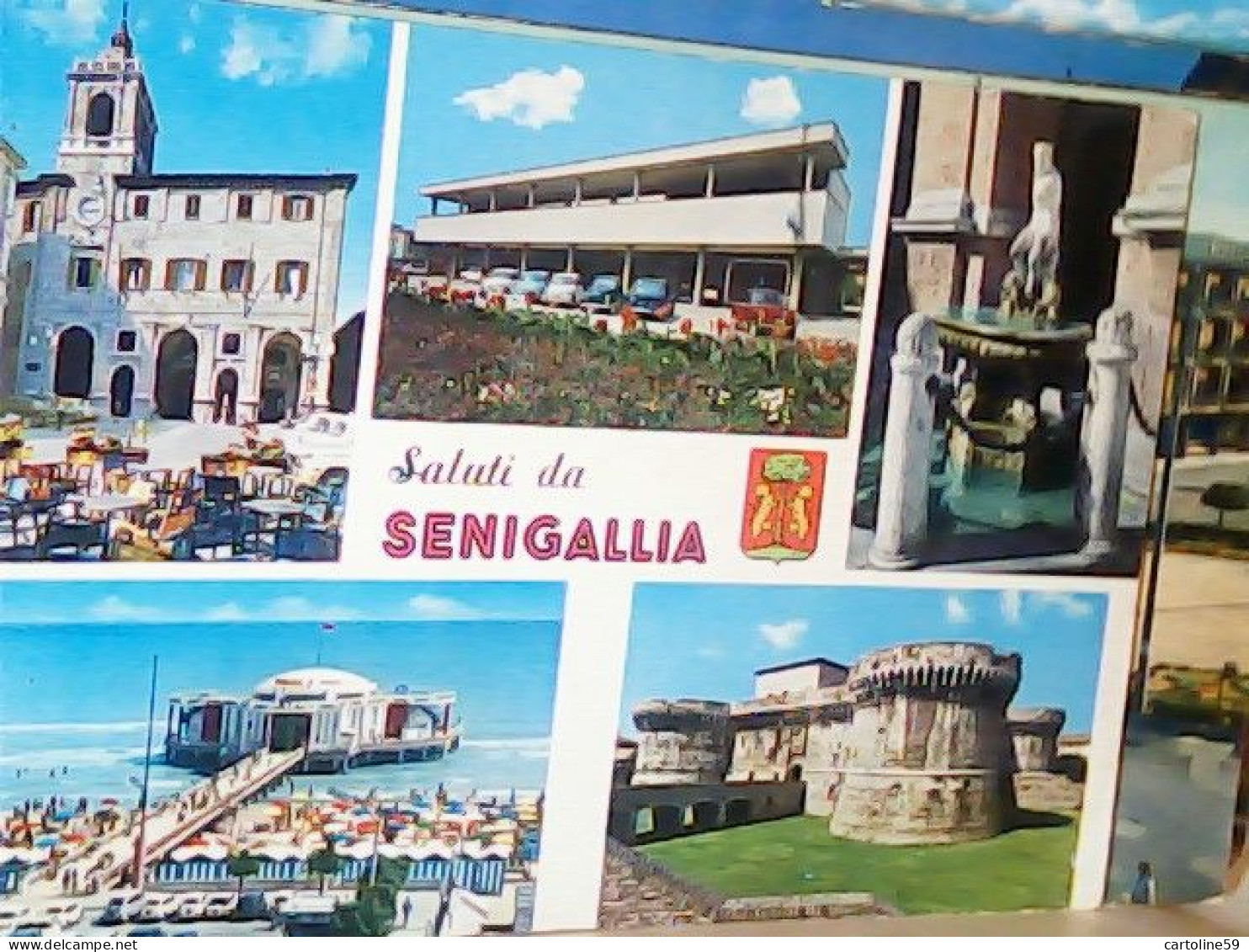 5 CARD SENIGALLIA VARIE VB1966/96  JO3082 - Senigallia