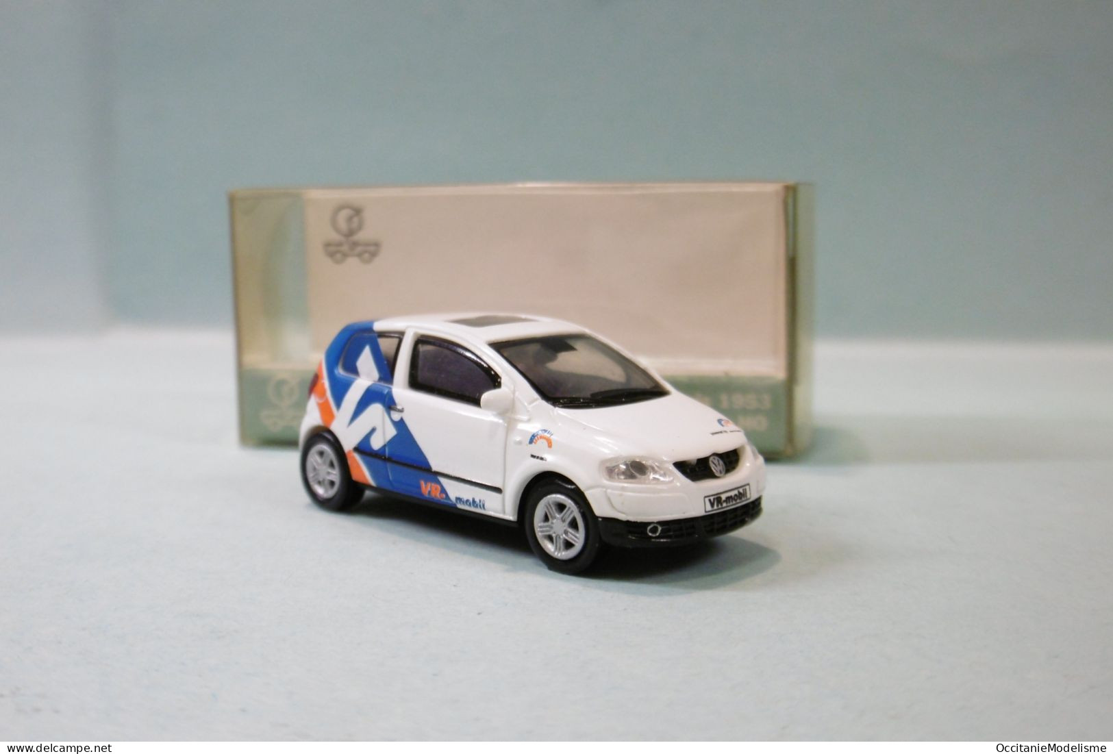 Norev - VW VOLKSWAGEN FOX 2005 VR-Mobil Réf. 840148 Neuf NBO HO 1/87 - Strassenfahrzeuge