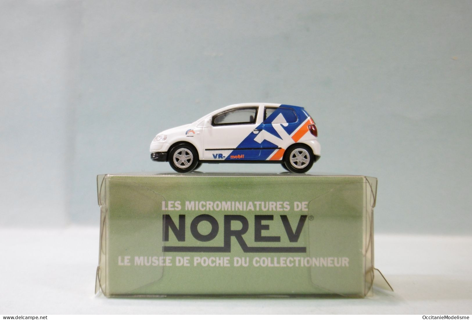 Norev - VW VOLKSWAGEN FOX 2005 VR-Mobil Réf. 840148 Neuf NBO HO 1/87 - Veicoli Da Strada