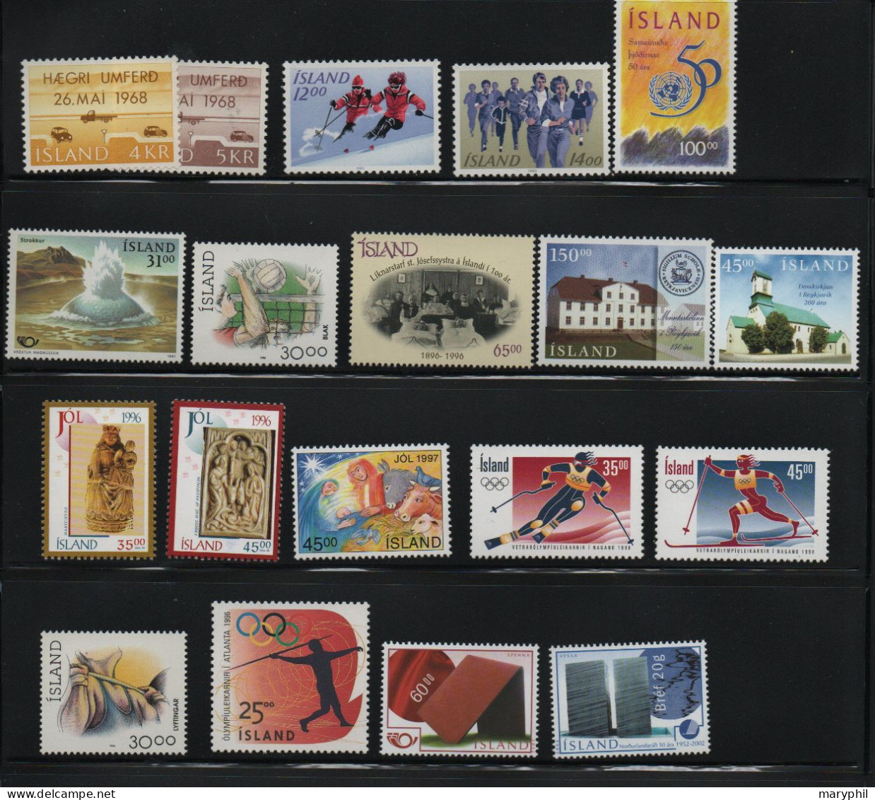 LOT 501 - ISLANDE Lot De Timbres ** - Cote 38 € - Collections, Lots & Séries