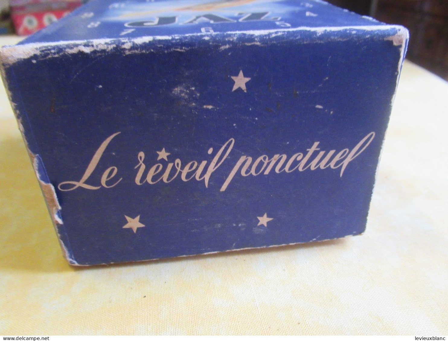 Boite Carton /Horlogerie/JAZ/Le Réveil Ponctuel/Avec Oiseau Chantant Symbole De La Marque/Vers 1940-1960   BFPP305 - Boxes