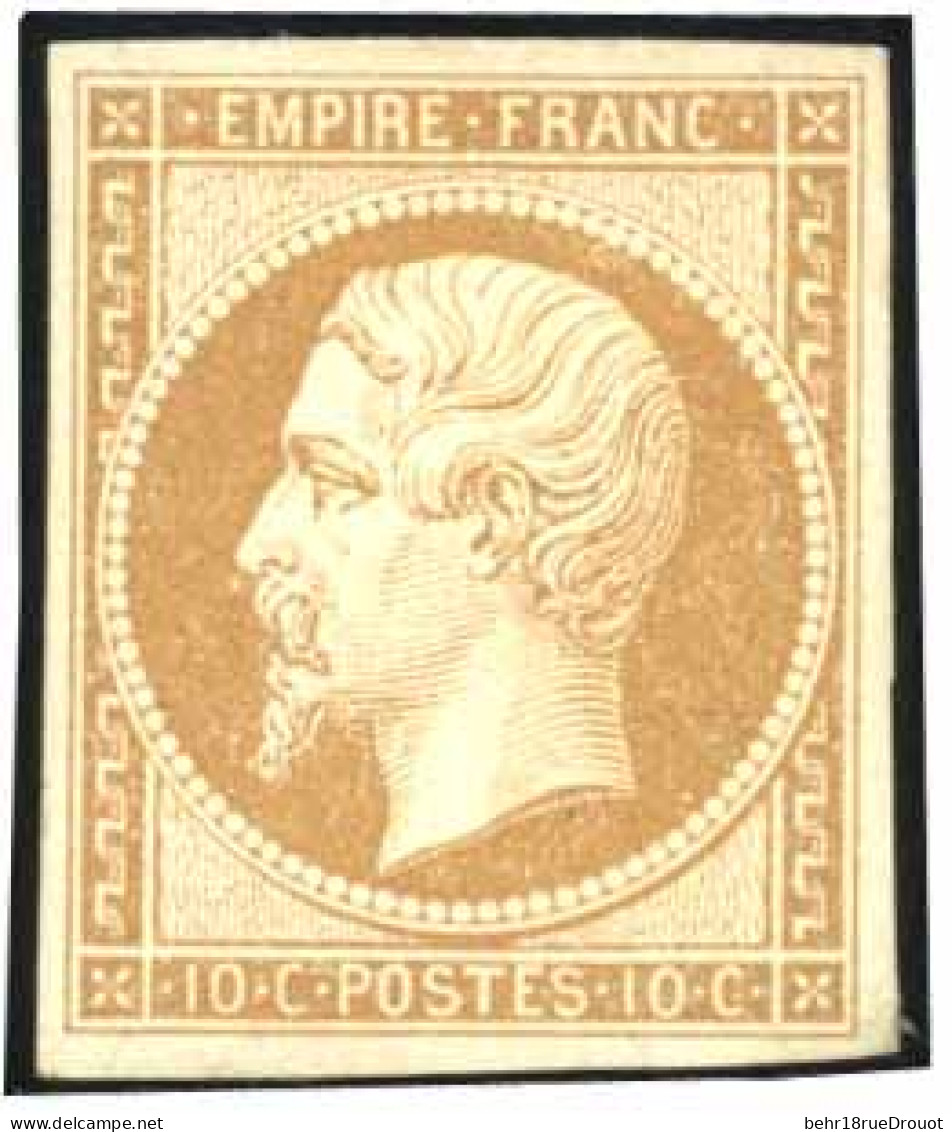 * 13B - 10c. Brun-clair. TB. - 1853-1860 Napoléon III.