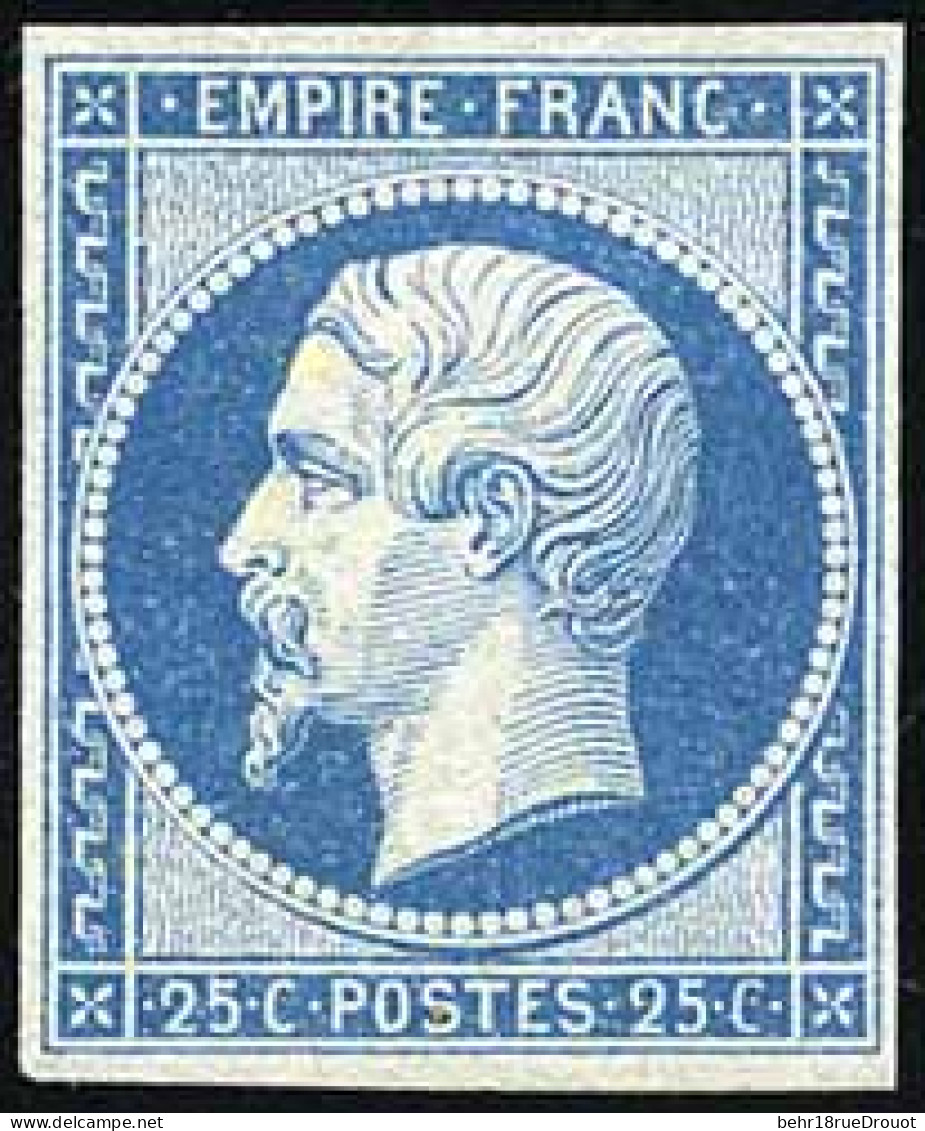 (*) 15d - 25c. Bleu Clair. TB. - 1853-1860 Napoléon III.