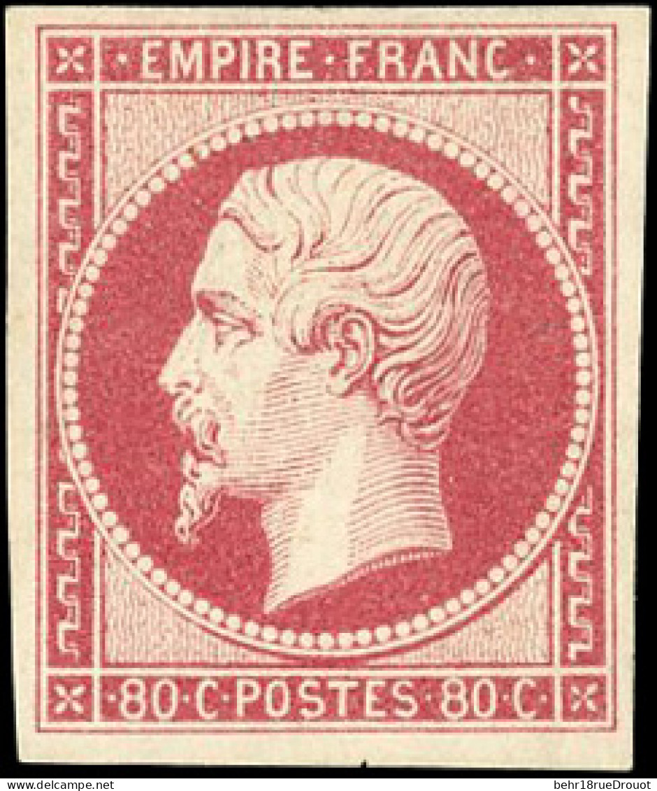 * 17A - 80c. Carmin. Très Frais. SUP. - 1853-1860 Napoléon III