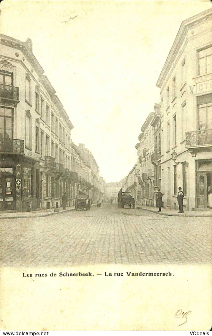 Belgique - Bruxelles - Les Rue De Schaerbeek - La Rue Vandermeersch - Avenues, Boulevards