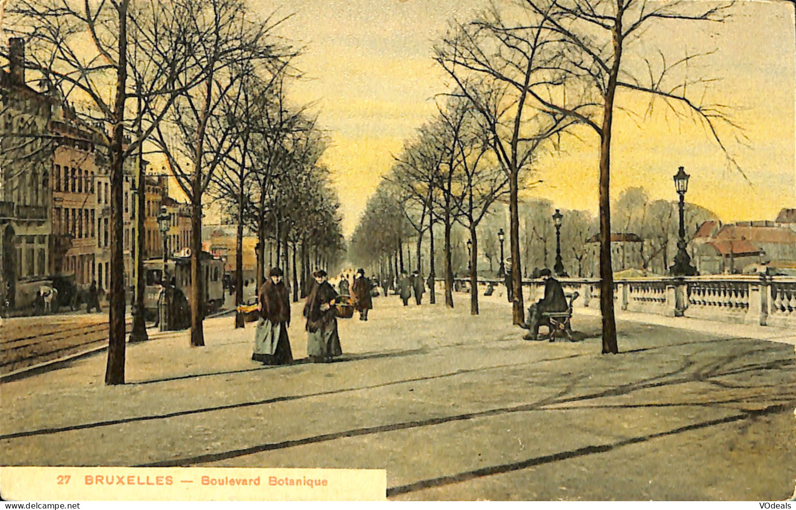 Belgique - Bruxelles - Boulevard Botanique - Lanen, Boulevards