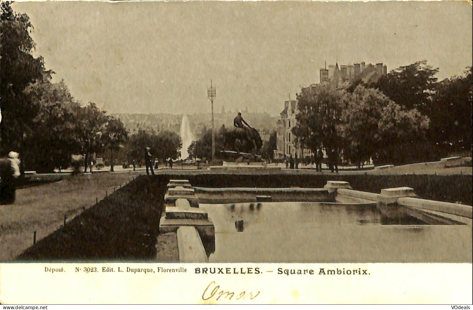 Belgique - Bruxelles - Square Ambiorix - Prachtstraßen, Boulevards