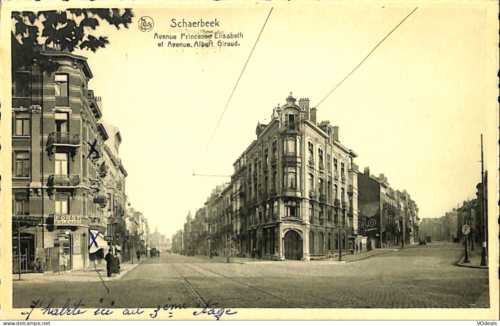 Belgique - Bruxelles - Schaerbeek - Avenue Princesse Elisabeth Et Avenue Albert Giraud - Avenues, Boulevards