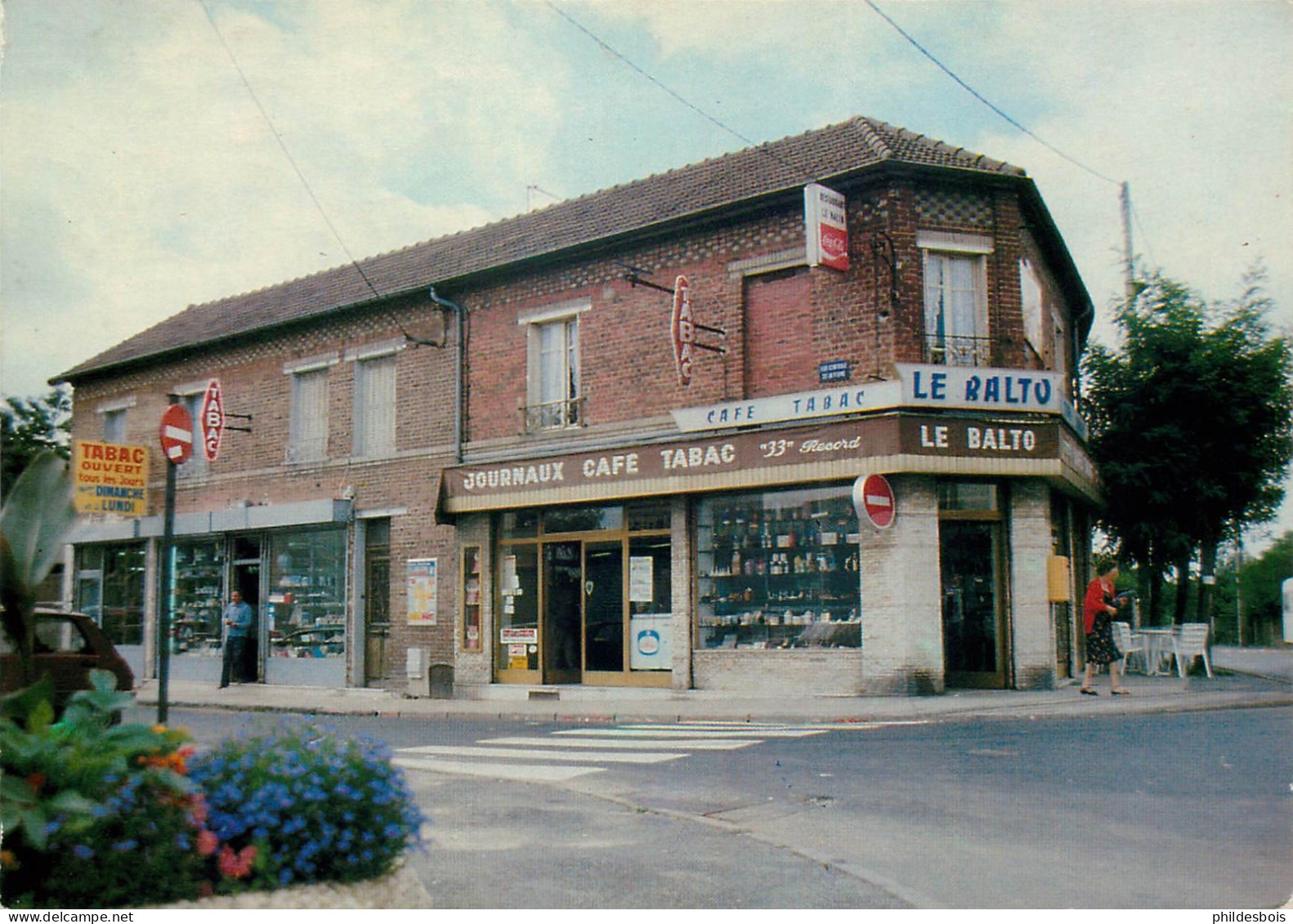 VAL D'OISE  GOUSSAINVILLE    " LE BALTO "   Café Tabac - Goussainville