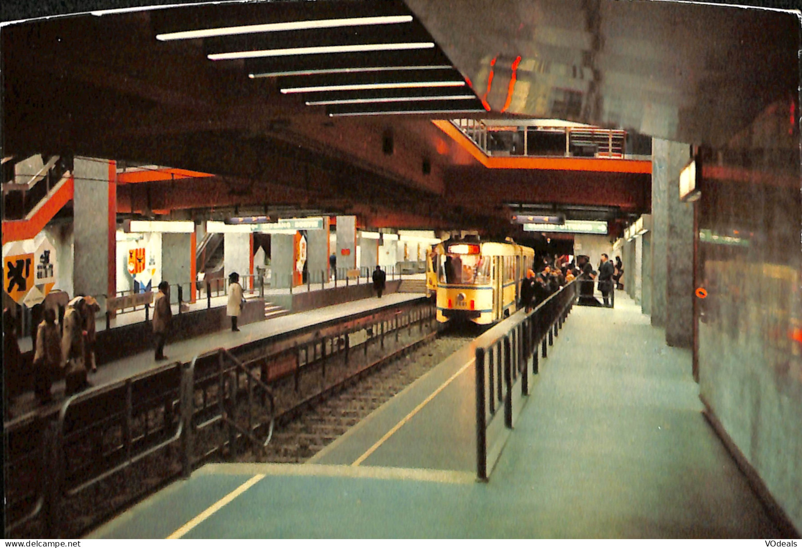 Belgique - Bruxelles - Métro - Porte De Namur - Trasporto Pubblico Metropolitana