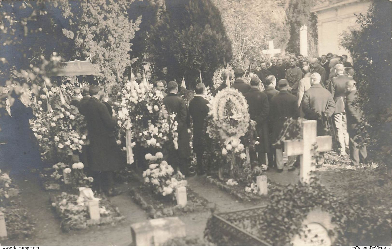 Funérailles - Militaire - Carte Postale Ancienne - Funeral