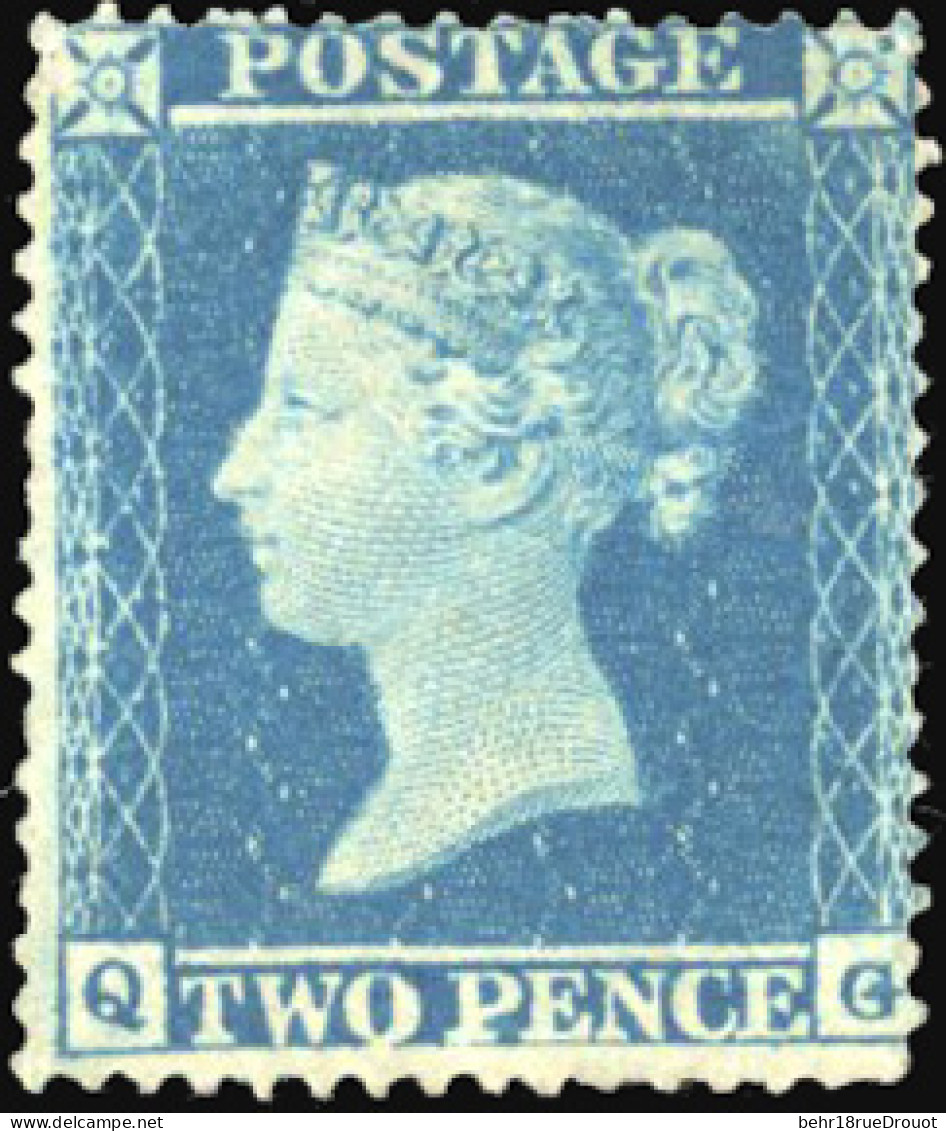 * SG#19 - 2p. Deep Blue. Letter Q-G. F. - Other & Unclassified