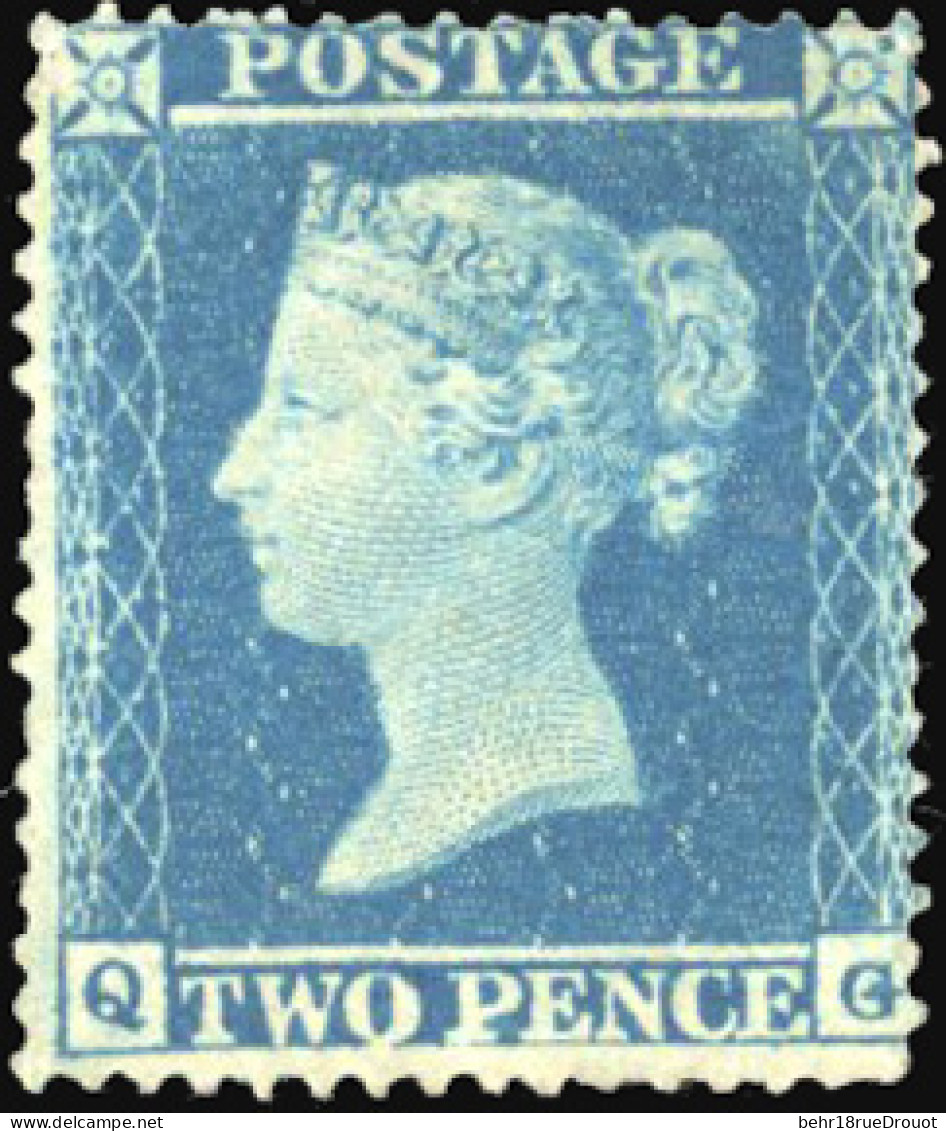 * SG#19 - 2p. Deep Blue. Letter Q-G. F. - Sonstige & Ohne Zuordnung