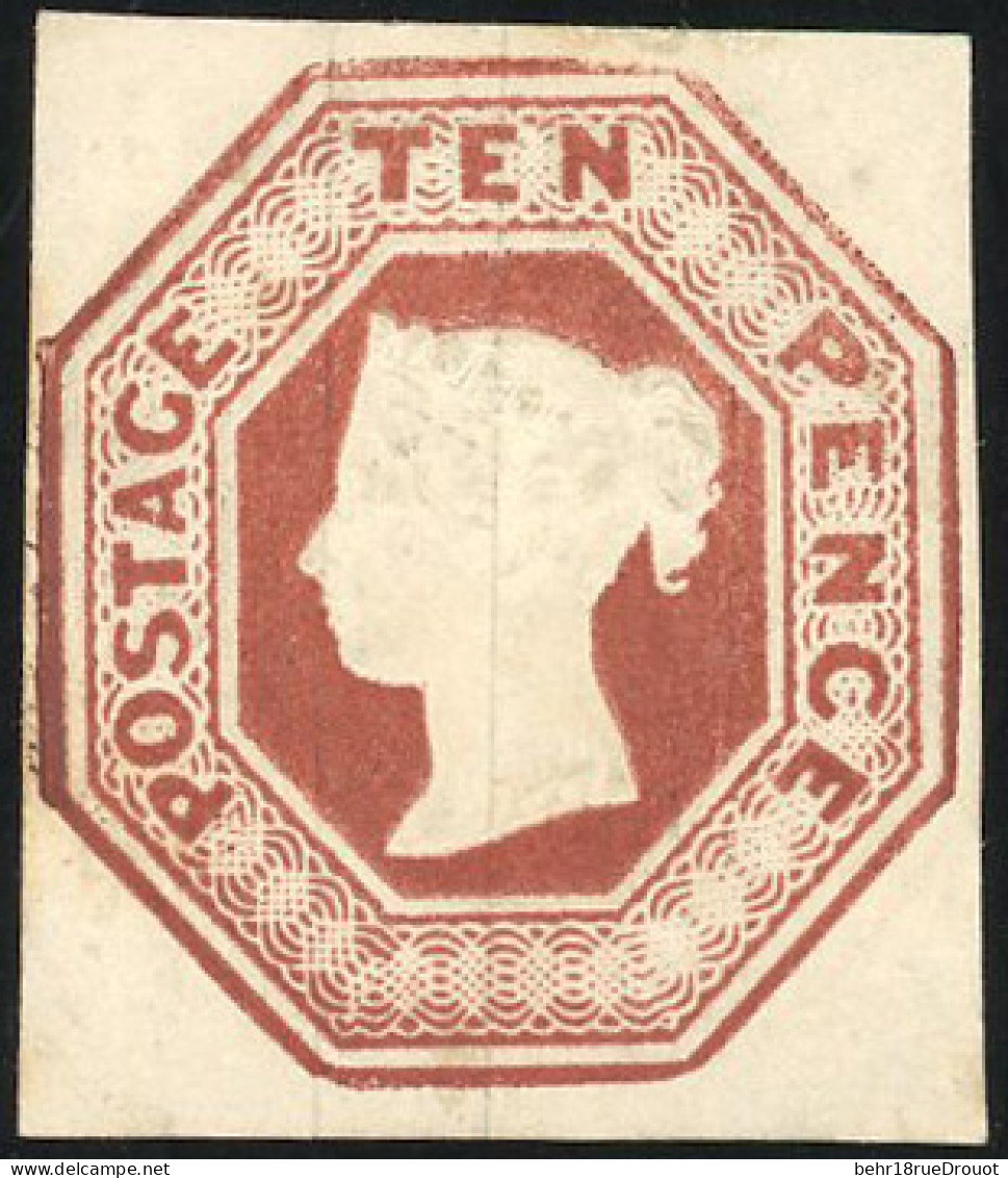 * SG#57 - 10d. Brown. Plate 4. SUP. RRR. - Other & Unclassified