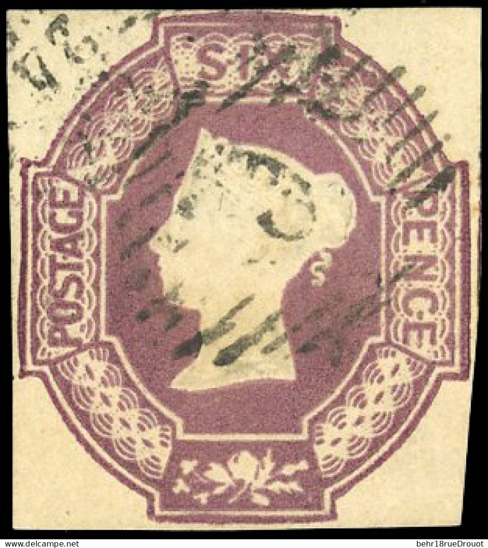 Obl. SG#59 - 6d. Dull Lilac. Light Cancellation. SUP. - Other & Unclassified