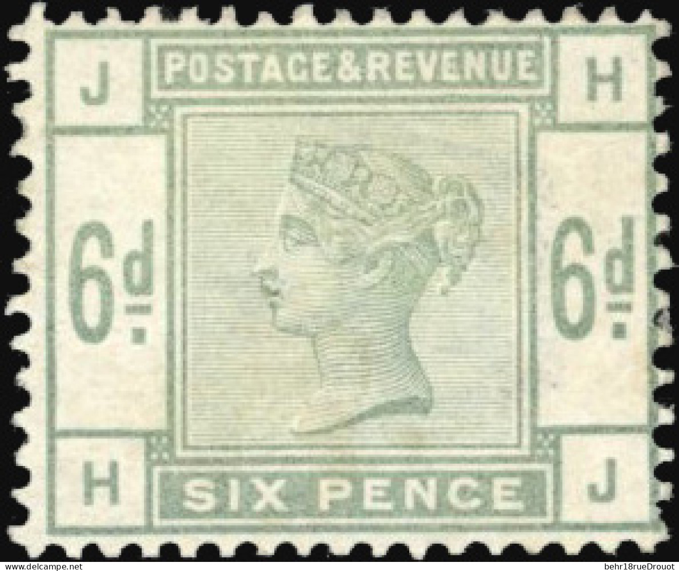 * SG#194 - 6p. Dull Green. F. - Other & Unclassified